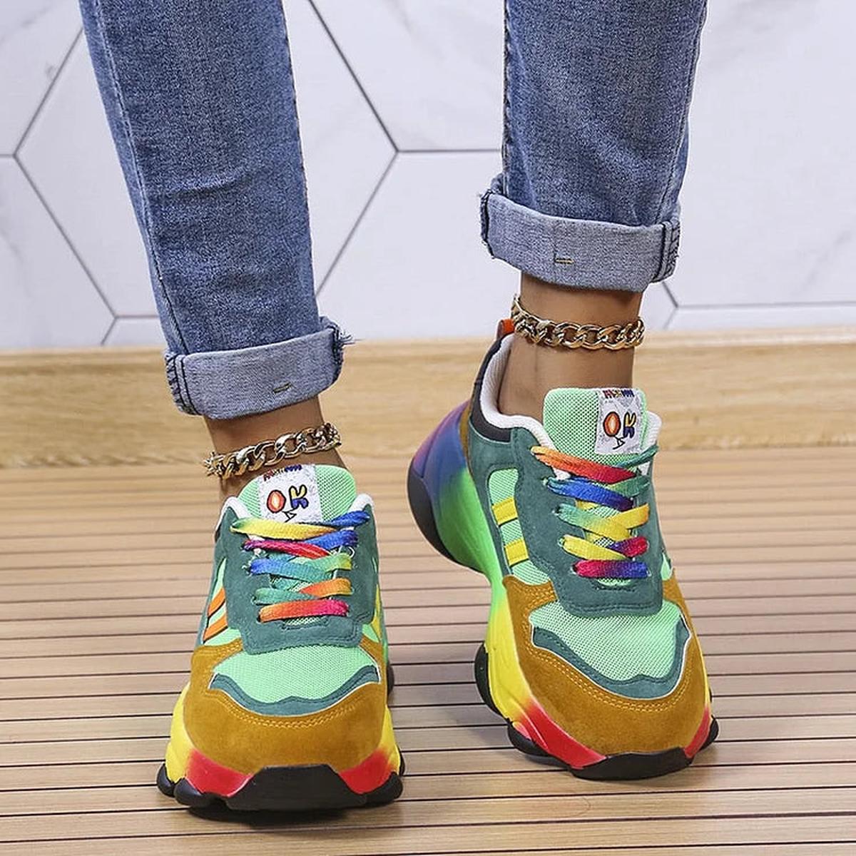 Elsie | Orthopedic Rainbow Shoes with Arch Support
