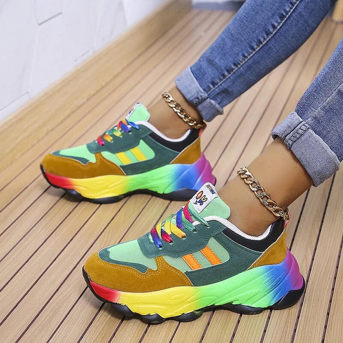 Elsie | Orthopedic Rainbow Shoes with Arch Support