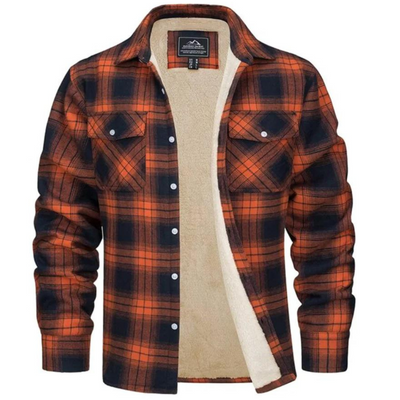 Ryder | Men’s Sherpa-Lined Plaid Shirt Jacket
