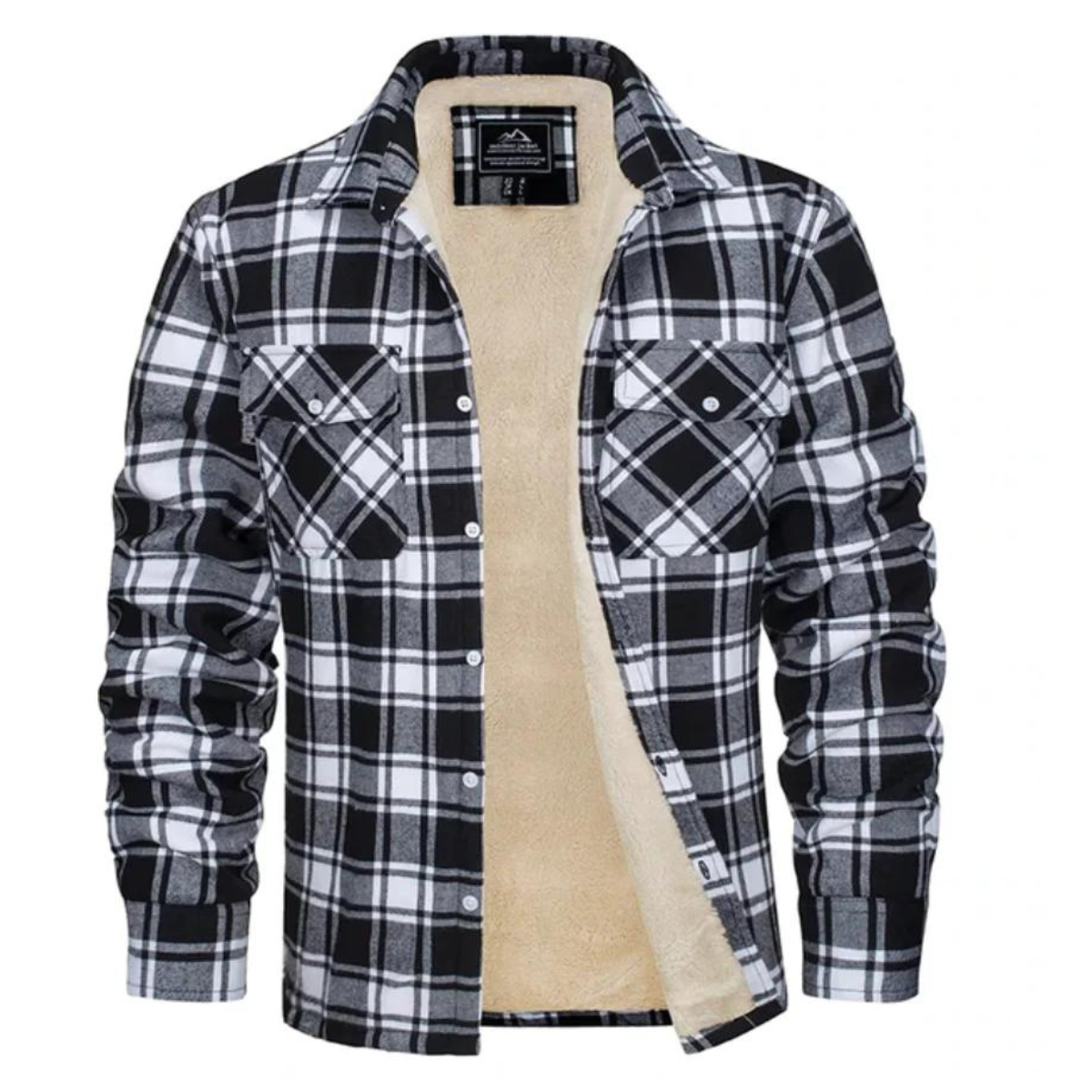 Ryder | Men’s Sherpa-Lined Plaid Shirt Jacket