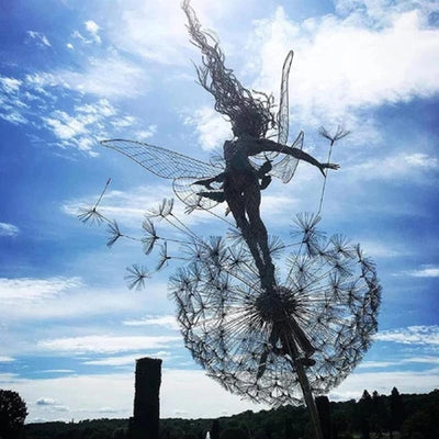 Sylvera | Metal Fairy Garden Sculpture