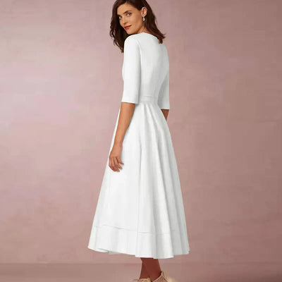 Carla | Women’s Elegant A-Line Midi Dress