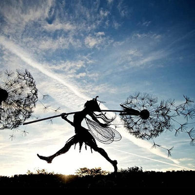 Sylvera | Metal Fairy Garden Sculpture