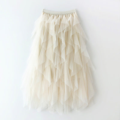 Yvonne | Women’s Elegant Layered Tulle Skirt