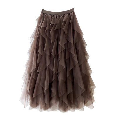 Yvonne | Women’s Elegant Layered Tulle Skirt