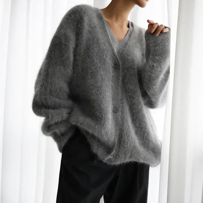 Seraphina | Women’s Cashmere Cardigan – Elegant Oversized Fit & Timeless Soft Comfort