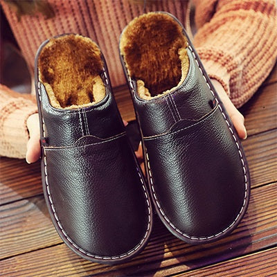 Beaumont | Men’s Waterproof Leather Slippers