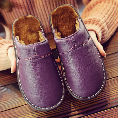 Beaumont | Men’s Waterproof Leather Slippers