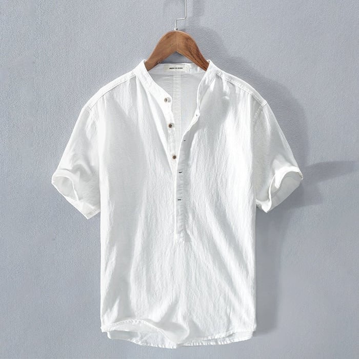 Anthony | Men’s Classic Linen Shirt