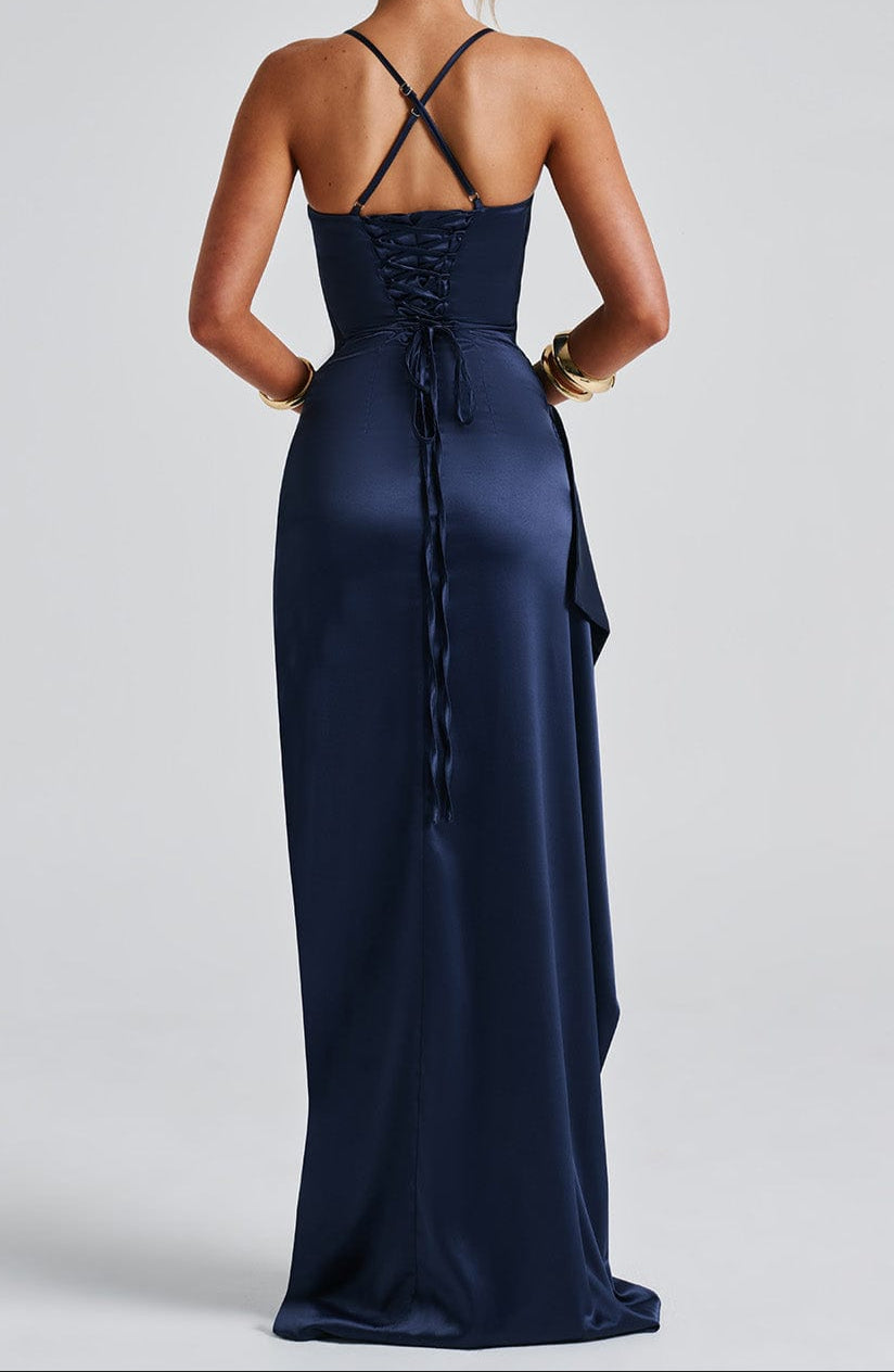 Katelyn | Women’s Satin Fitted Gown