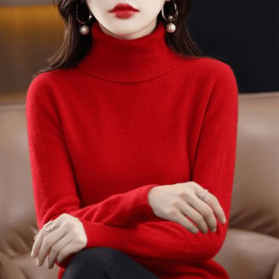 Aubrey | Women’s Cashmere Turtleneck Sweater