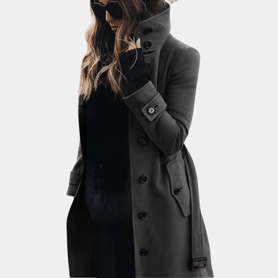 Adelaide | Women’s Elegant Warm Trench Coat