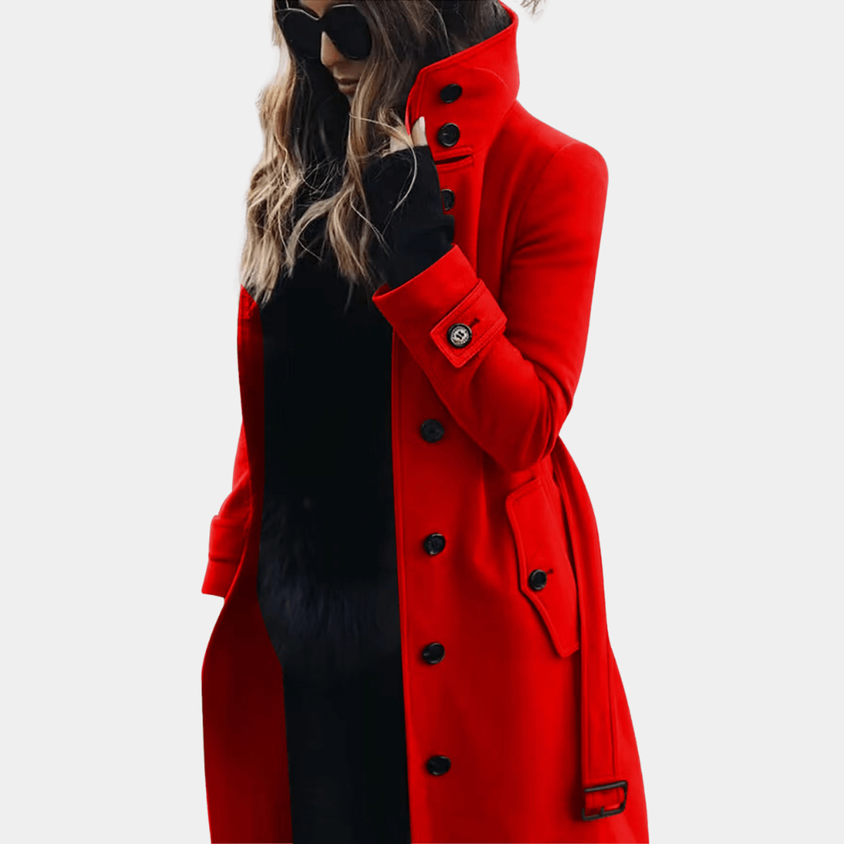 Adelaide | Women’s Elegant Warm Trench Coat