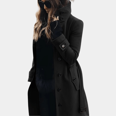 Adelaide | Women’s Elegant Warm Trench Coat
