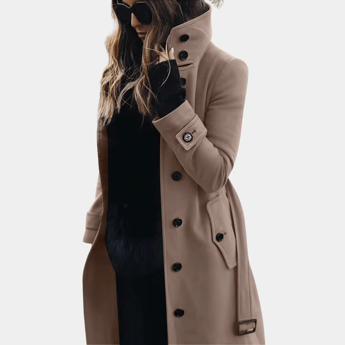 Adelaide | Women’s Elegant Warm Trench Coat