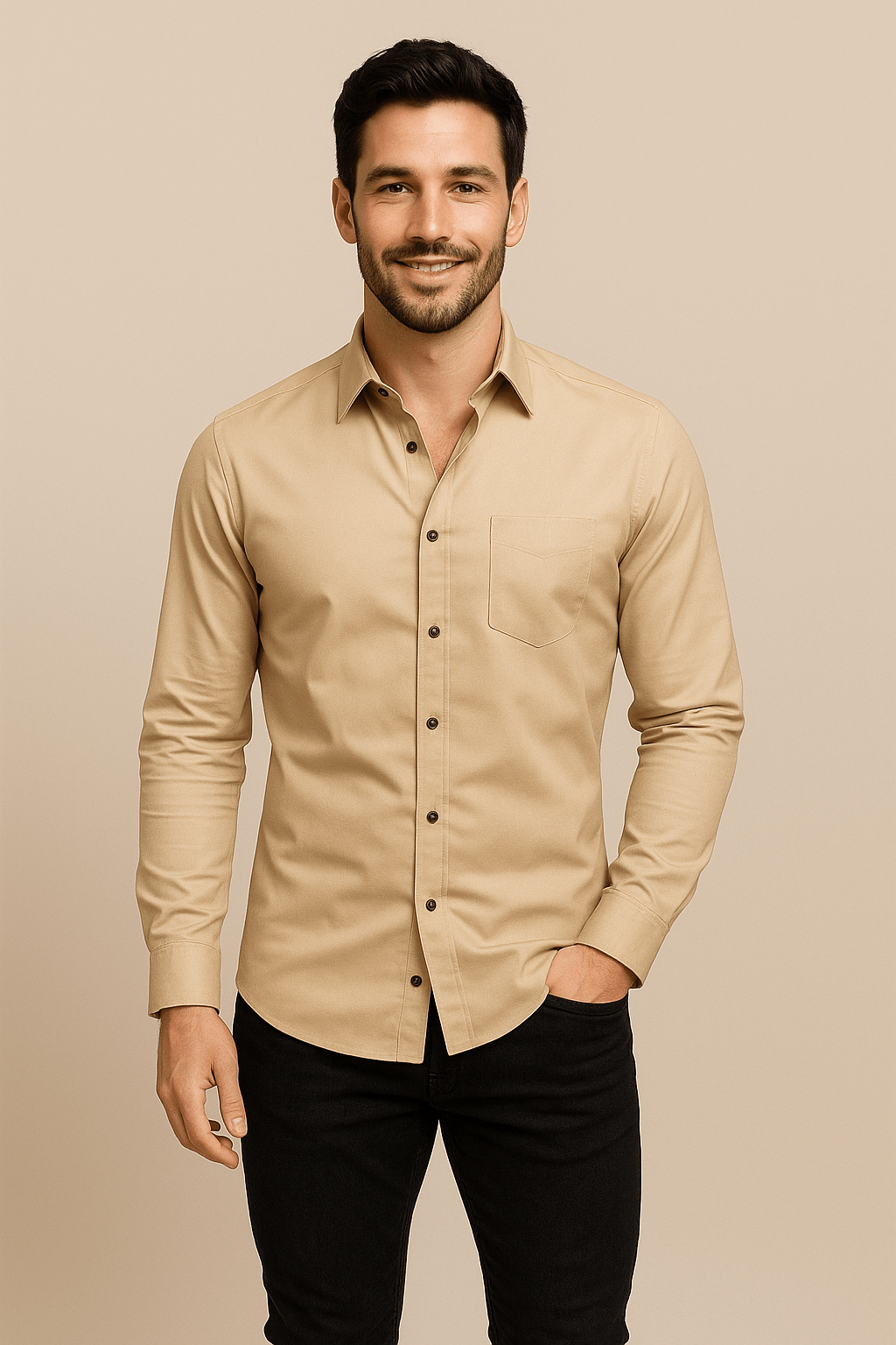 Archie | Men’s Signature Breathable Stretch Long-Sleeve Shirt