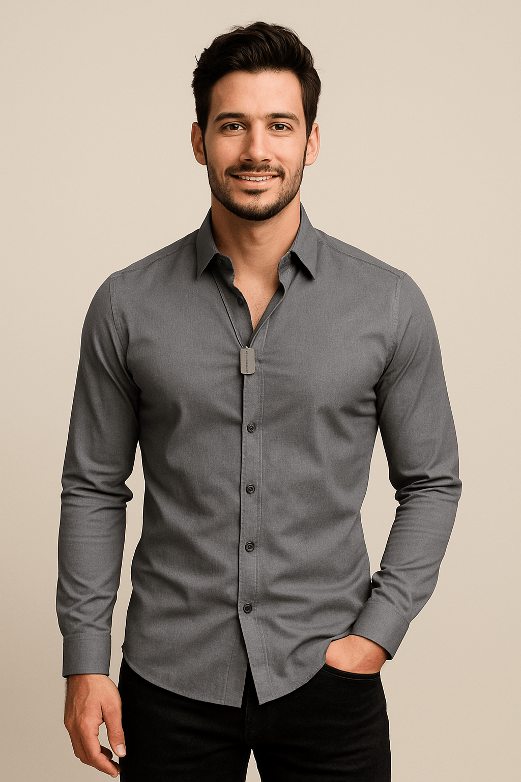 Archie | Men’s Signature Breathable Stretch Long-Sleeve Shirt