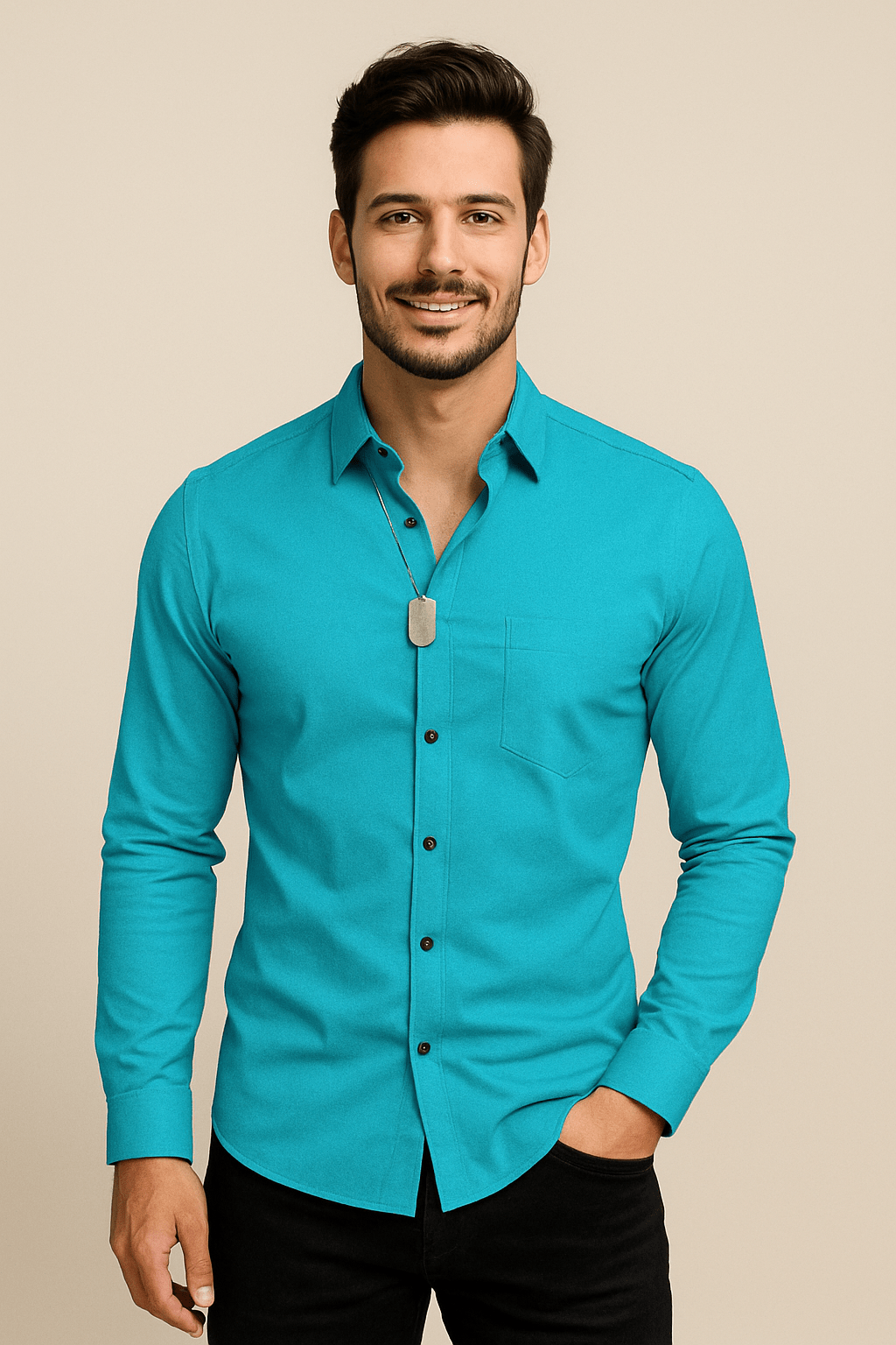 Archie | Men’s Signature Breathable Stretch Long-Sleeve Shirt