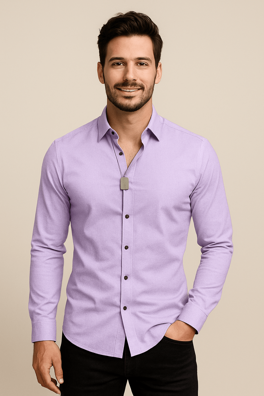 Archie | Men’s Signature Breathable Stretch Long-Sleeve Shirt