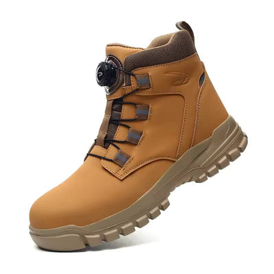 Sindre | Men’s Steel Toe Waterproof Work Boots with Dial Closure – Built for Strength and Comfort