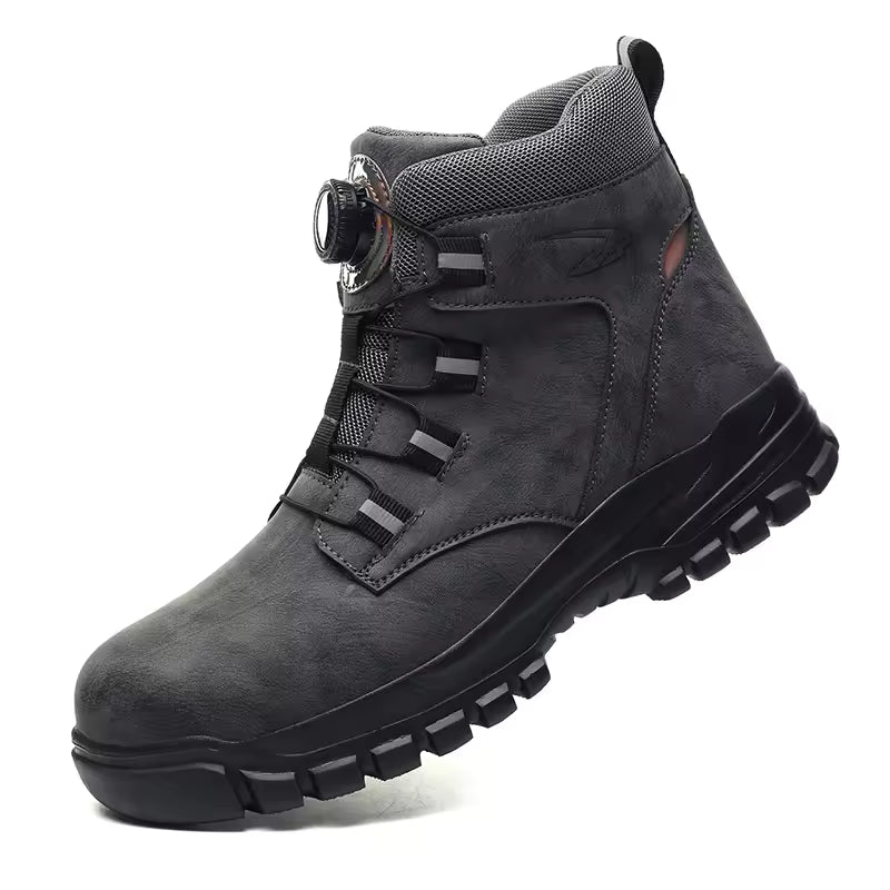 Sindre | Men’s Steel Toe Waterproof Work Boots with Dial Closure – Built for Strength and Comfort