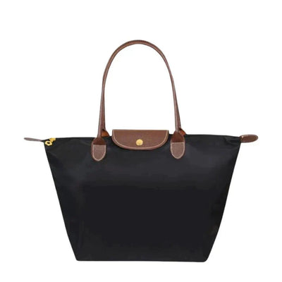 Amara | Women’s Elegance-Urban Handbag – Nylon & Leather Design