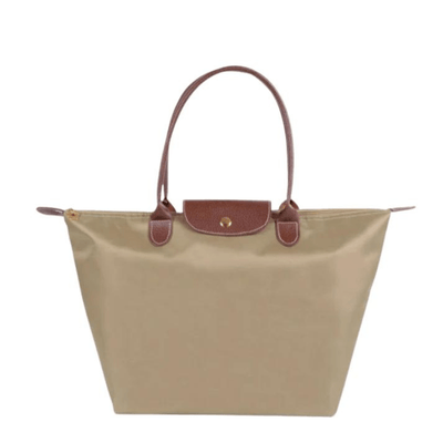 Amara | Women’s Elegance-Urban Handbag – Nylon & Leather Design