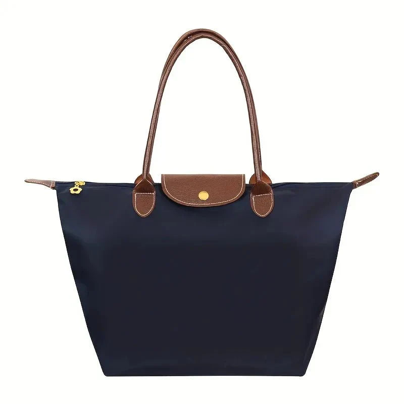 Amara | Women’s Elegance-Urban Handbag – Nylon & Leather Design