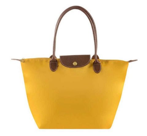 Amara | Women’s Elegance-Urban Handbag – Nylon & Leather Design