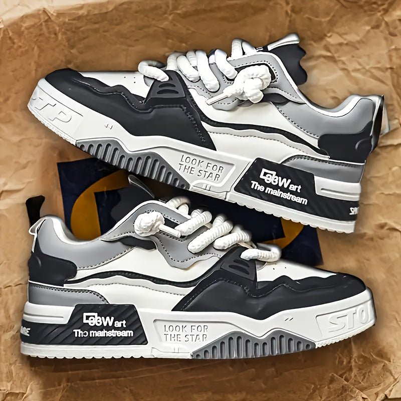 Alexander | Men’s Skate-Inspired Sports Trainers – Cushioned Sole & Breathable Design