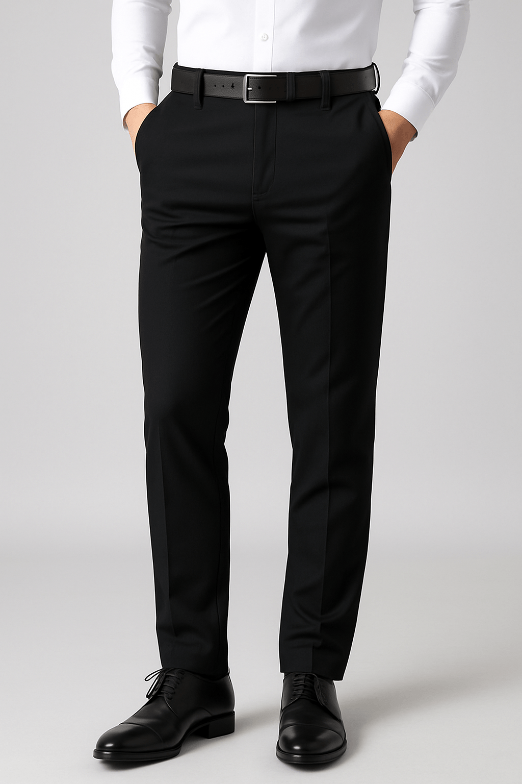 Adam | Men’s Stretch Formal Trousers – Tailored Fit & Everyday Comfort