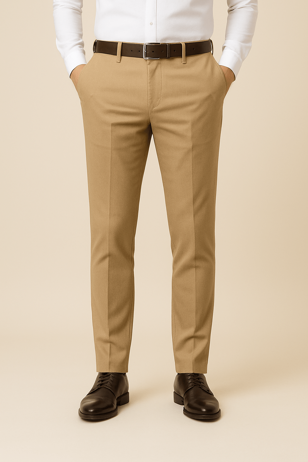 Adam | Men’s Stretch Formal Trousers – Tailored Fit & Everyday Comfort