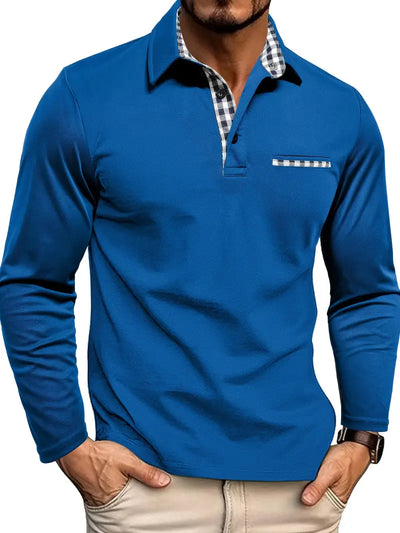 Raymond | Men’s Long-Sleeve Summer Polo Shirt