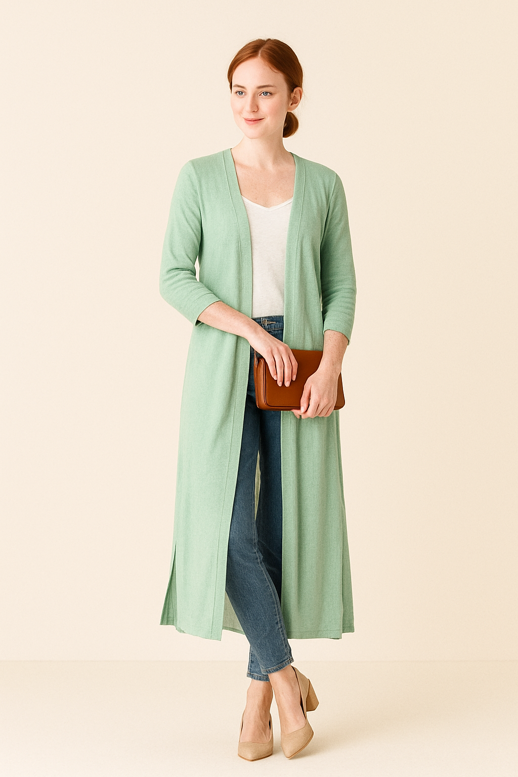 Wilma | Women’s Cozy Knit Cardigan – Soft Stretch & Effortless Elegance