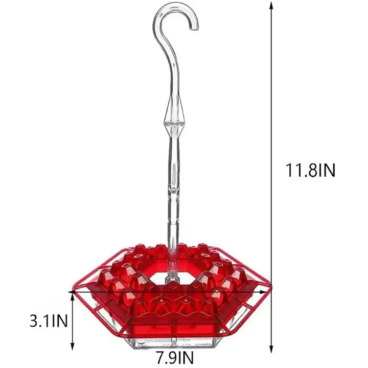Ant Proof Hummingbird Feeder | Premium Leak-Proof Garden Bird Feeder