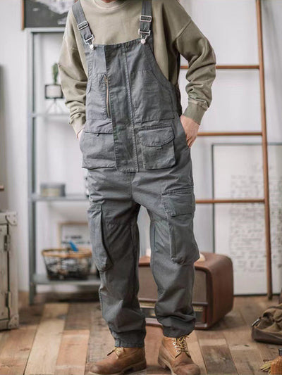 Sylvain | Loose Overalls with Multiple Pockets – Casual and Functional Style