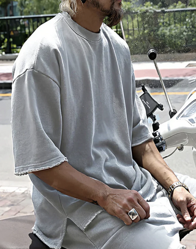 Toby | Oversized T-Shirt and Shorts Set – Comfortable and Stylish Look