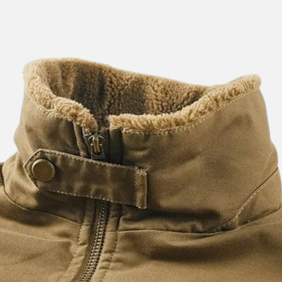 Briggs | Men’s Casual Jacket – Refined Cotton & Lambswool Blend