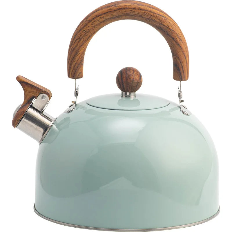 Stainless Steel Whistling Kettle | Elegant 3L Stovetop Kettle for Tea & Coffee