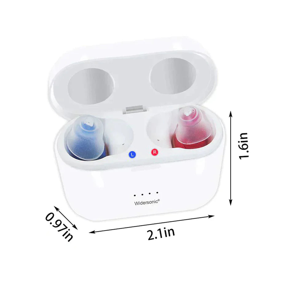 V30 | Rechargeable Invisible Hearing Aids – Discreet, Powerful, and Comfortable