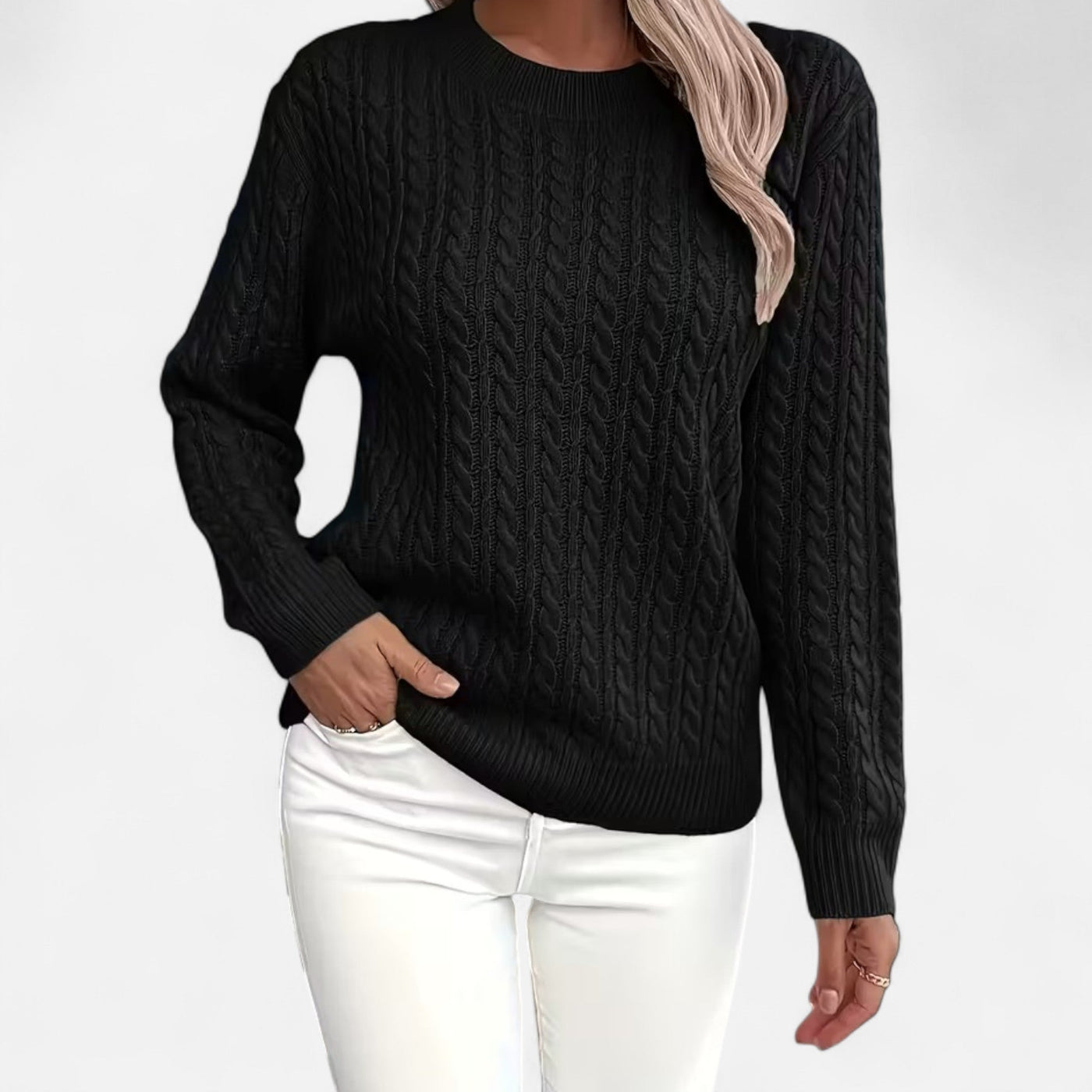 Valentina | Women’s Casual Round-Neck Sweater