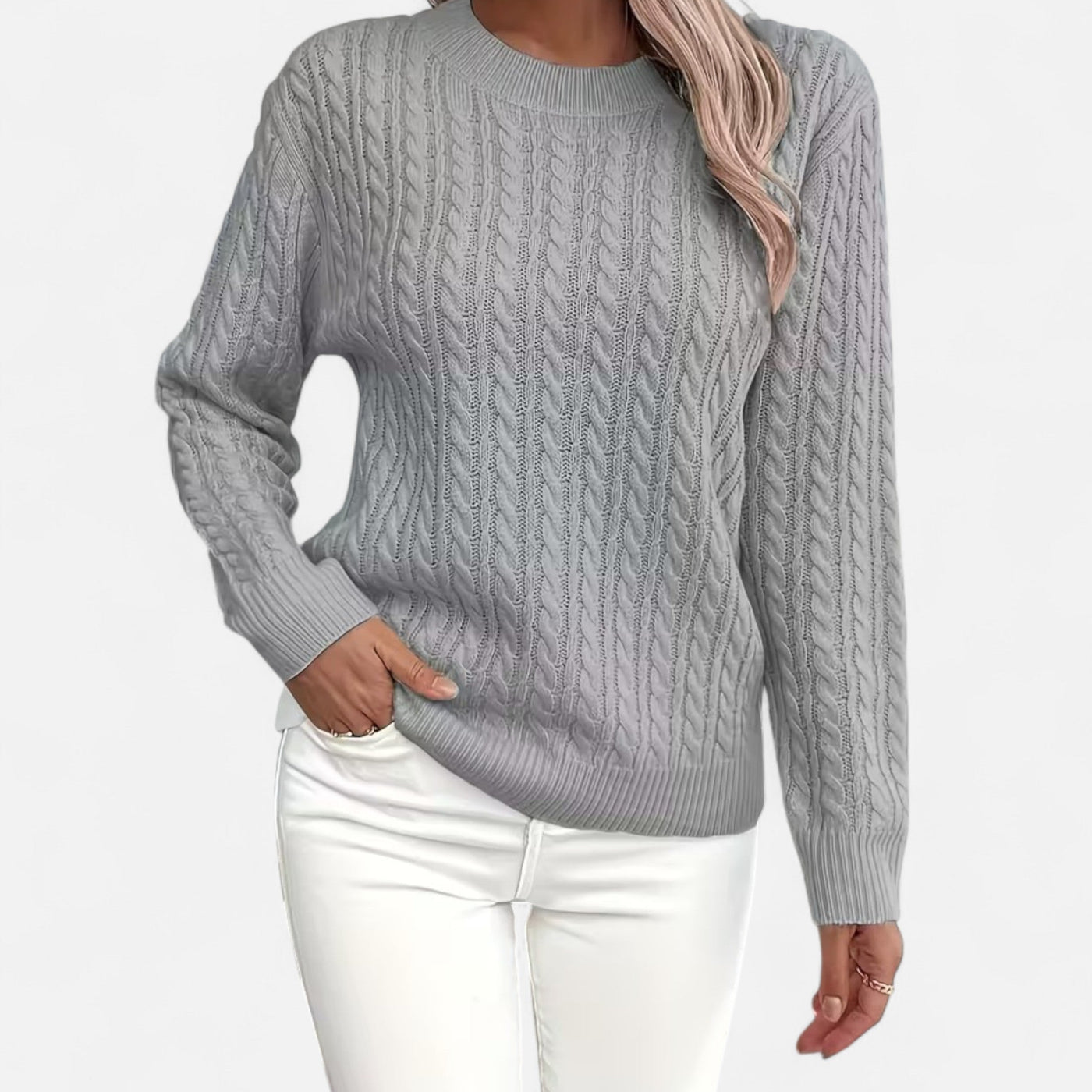 Valentina | Women’s Casual Round-Neck Sweater
