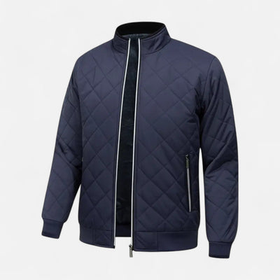 Aidan | Men’s Quilted Jacket – Fleece-Lined Elegance