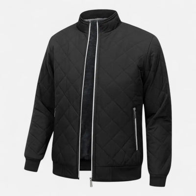 Aidan | Men’s Quilted Jacket – Fleece-Lined Elegance