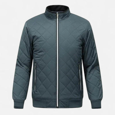 Aidan | Men’s Quilted Jacket – Fleece-Lined Elegance