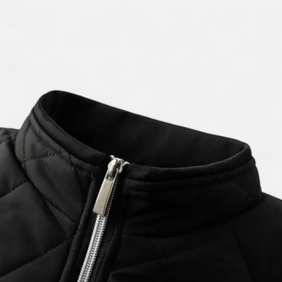 Aidan | Men’s Quilted Jacket – Fleece-Lined Elegance
