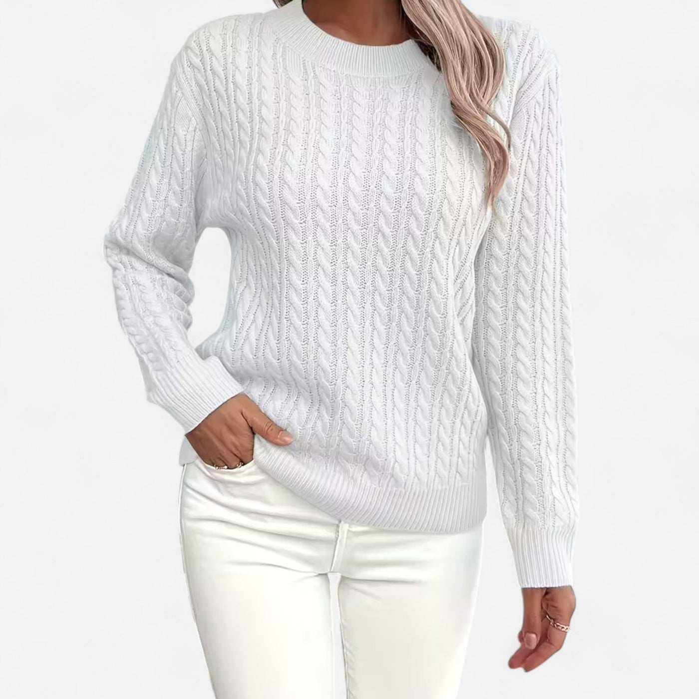 Valentina | Women’s Casual Round-Neck Sweater