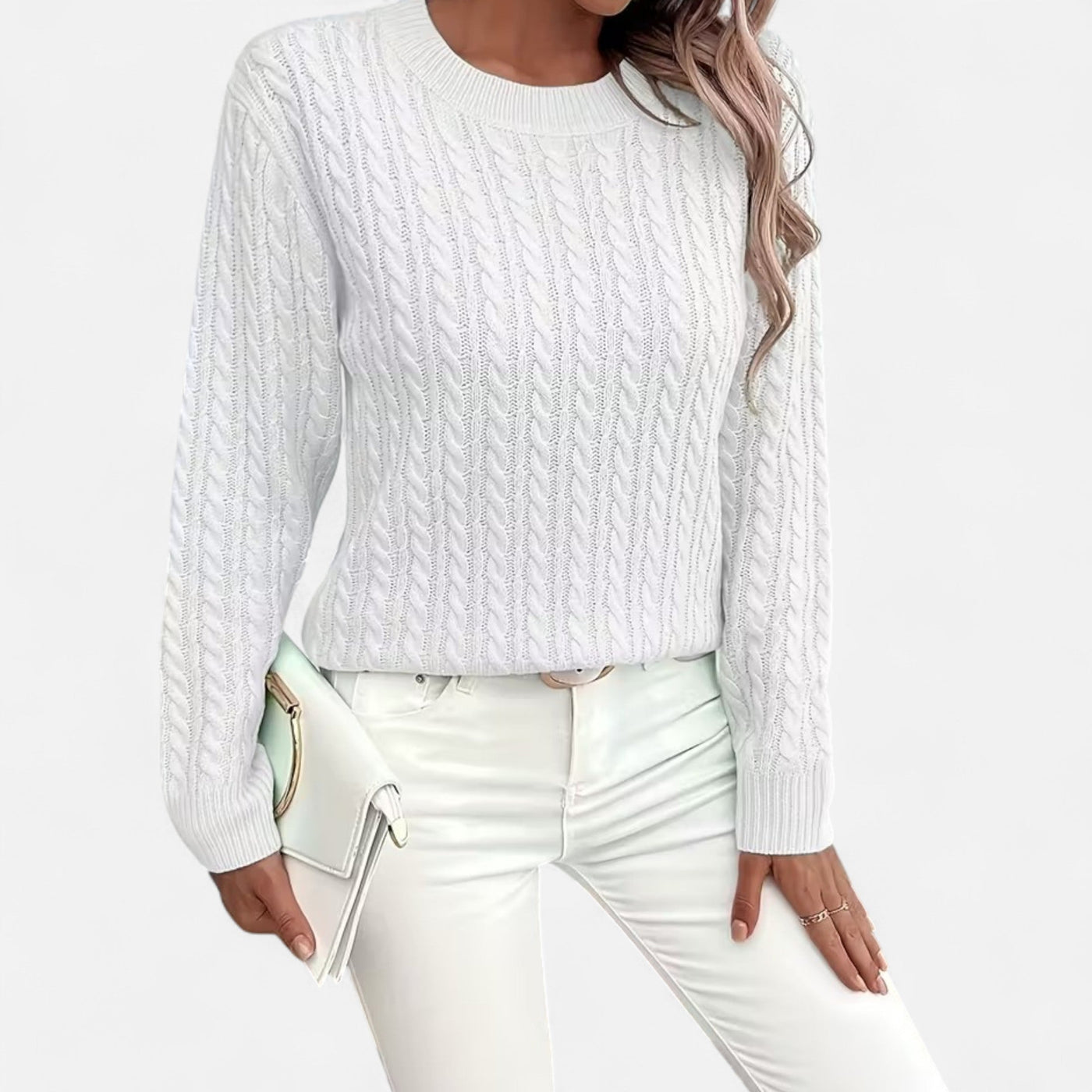 Valentina | Women’s Casual Round-Neck Sweater