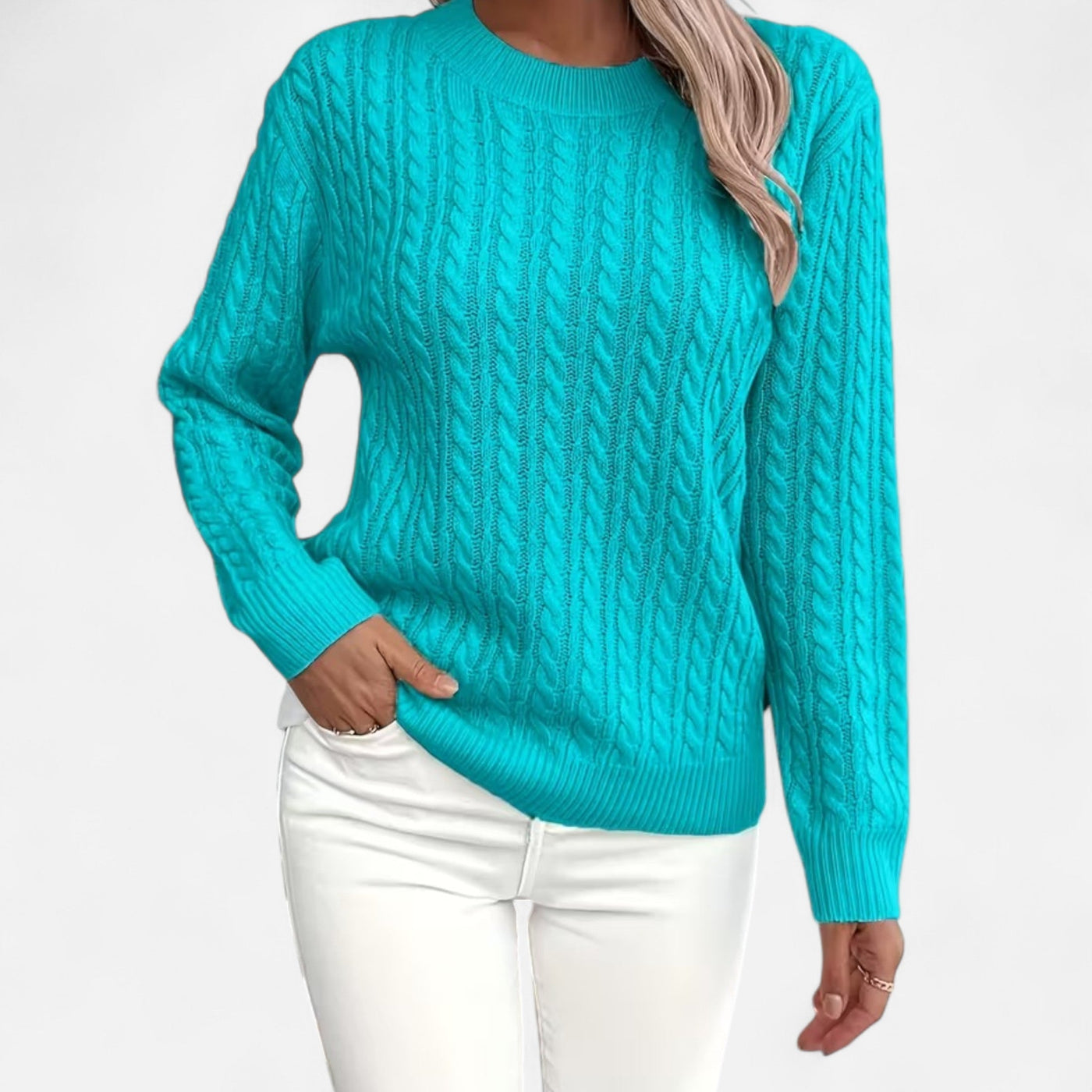 Valentina | Women’s Casual Round-Neck Sweater