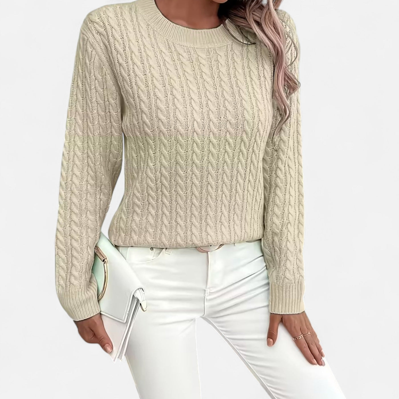 Valentina | Women’s Casual Round-Neck Sweater